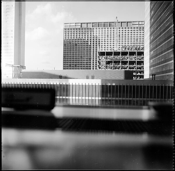 [21 Views of International Style Architecture, Possibly New York City], Walker Evans (American, St. Louis, Missouri 1903–1975 New Haven, Connecticut), Film negative