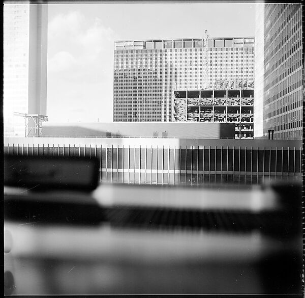 [21 Views of International Style Architecture, Possibly New York City], Walker Evans (American, St. Louis, Missouri 1903–1975 New Haven, Connecticut), Film negative