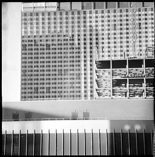 [21 Views of International Style Architecture, Possibly New York City], Walker Evans (American, St. Louis, Missouri 1903–1975 New Haven, Connecticut), Film negative