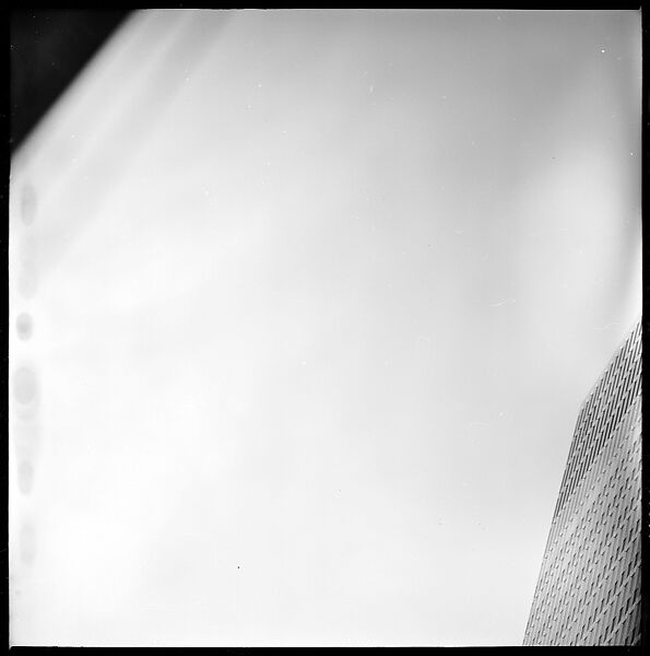 [21 Views of International Style Architecture, Possibly New York City], Walker Evans (American, St. Louis, Missouri 1903–1975 New Haven, Connecticut), Film negative