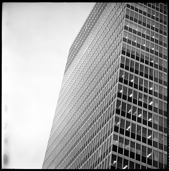 [21 Views of International Style Architecture, Possibly New York City], Walker Evans (American, St. Louis, Missouri 1903–1975 New Haven, Connecticut), Film negative