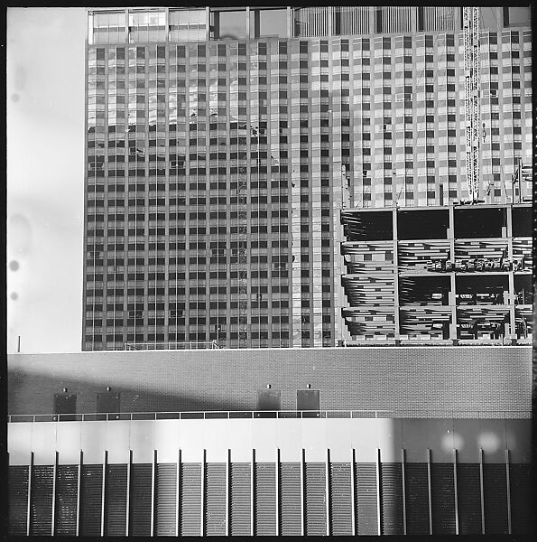 [21 Views of International Style Architecture, Possibly New York City], Walker Evans (American, St. Louis, Missouri 1903–1975 New Haven, Connecticut), Film negative