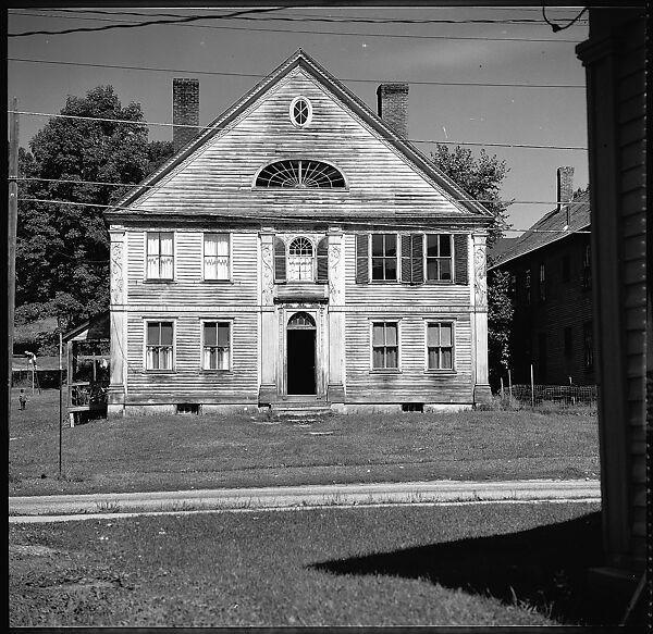 [12 Exterior Views of Houses, Vermont], Walker Evans (American, St. Louis, Missouri 1903–1975 New Haven, Connecticut), Film negative