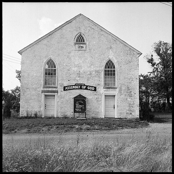 [12 Exterior Views of "Baptistown" Church], Walker Evans (American, St. Louis, Missouri 1903–1975 New Haven, Connecticut), Film negative