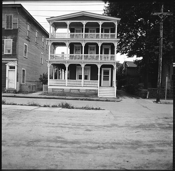 [35 Exterior Views of Hotels, Cape May, New Jersey], Walker Evans (American, St. Louis, Missouri 1903–1975 New Haven, Connecticut), Film negative