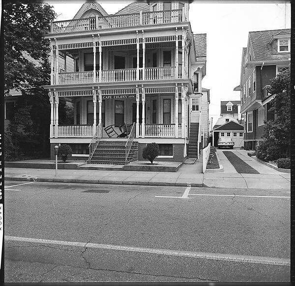 [35 Exterior Views of Hotels, Cape May, New Jersey], Walker Evans (American, St. Louis, Missouri 1903–1975 New Haven, Connecticut), Film negative