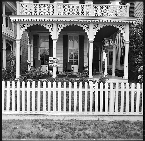 [35 Exterior Views of Hotels, Cape May, New Jersey], Walker Evans (American, St. Louis, Missouri 1903–1975 New Haven, Connecticut), Film negative