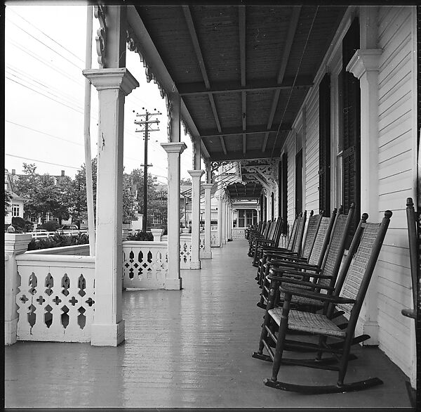 [56 Exterior Views of Hotels, Cape May, New Jersey], Walker Evans (American, St. Louis, Missouri 1903–1975 New Haven, Connecticut), Film negative