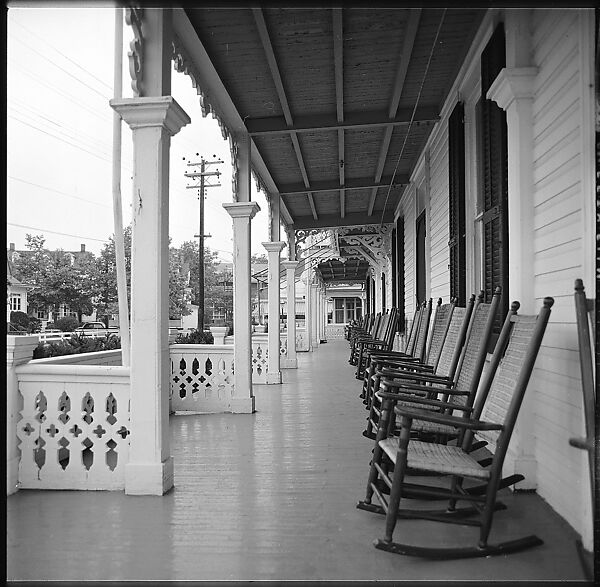 [56 Exterior Views of Hotels, Cape May, New Jersey], Walker Evans (American, St. Louis, Missouri 1903–1975 New Haven, Connecticut), Film negative