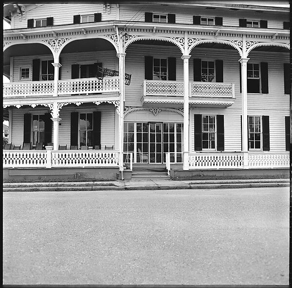 [56 Exterior Views of Hotels, Cape May, New Jersey], Walker Evans (American, St. Louis, Missouri 1903–1975 New Haven, Connecticut), Film negative