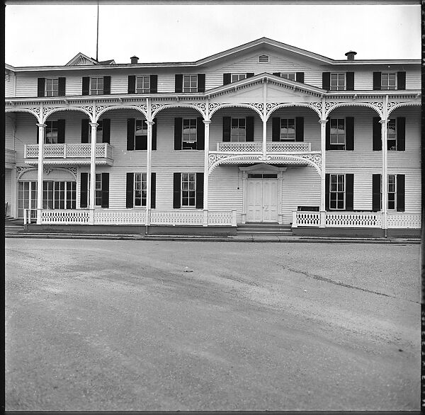 [56 Exterior Views of Hotels, Cape May, New Jersey], Walker Evans (American, St. Louis, Missouri 1903–1975 New Haven, Connecticut), Film negative