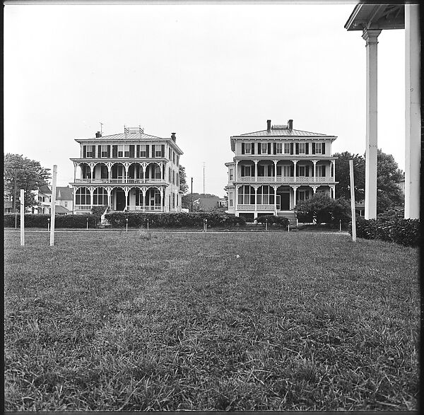 [56 Exterior Views of Hotels, Cape May, New Jersey], Walker Evans (American, St. Louis, Missouri 1903–1975 New Haven, Connecticut), Film negative