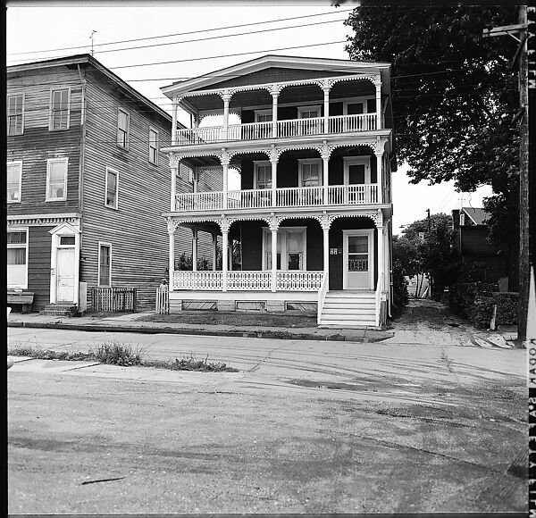 [56 Exterior Views of Hotels, Cape May, New Jersey], Walker Evans (American, St. Louis, Missouri 1903–1975 New Haven, Connecticut), Film negative