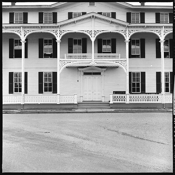 [56 Exterior Views of Hotels, Cape May, New Jersey], Walker Evans (American, St. Louis, Missouri 1903–1975 New Haven, Connecticut), Film negative