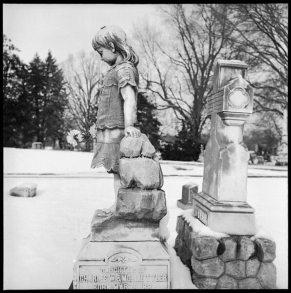 [12 Views of Greenwood Cemetery Monuments and Roadside Architecture in Clarksville, Tennessee], Walker Evans (American, St. Louis, Missouri 1903–1975 New Haven, Connecticut), Film negative