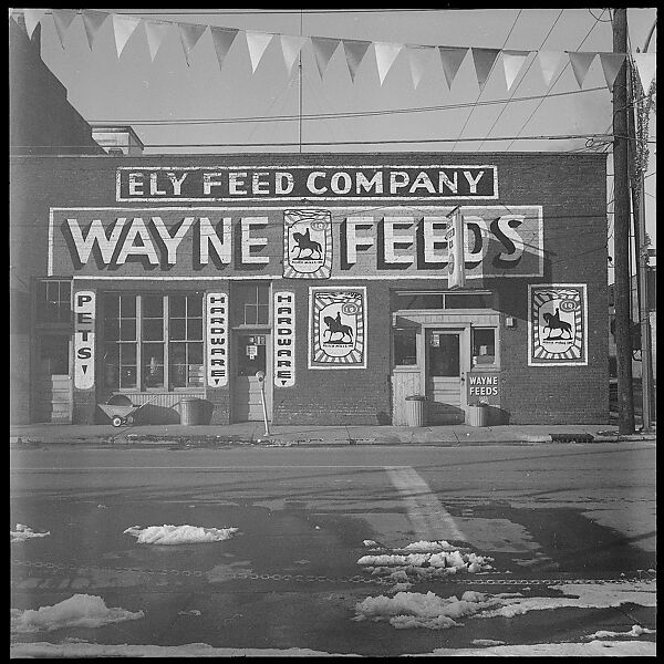 [12 Views of Greenwood Cemetery Monuments and Roadside Architecture in Clarksville, Tennessee], Walker Evans (American, St. Louis, Missouri 1903–1975 New Haven, Connecticut), Film negative