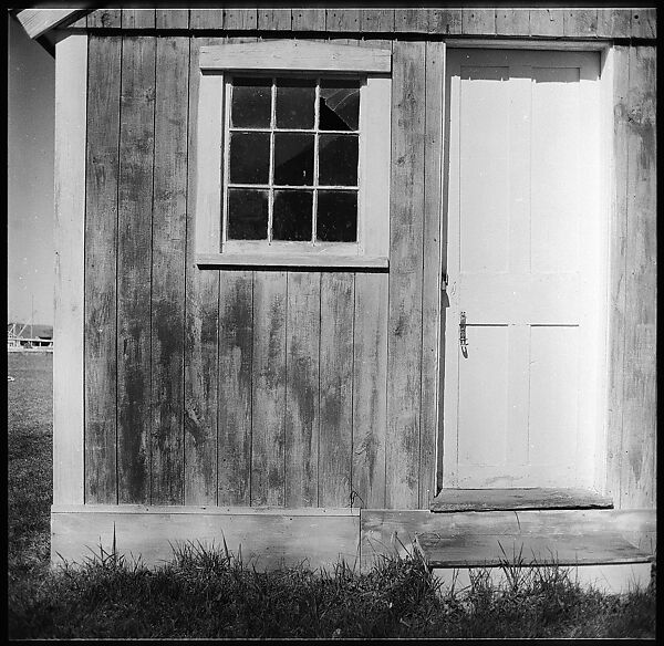 [12 Exterior Views and Details of Wooden Shed, Essex School, Essex, Connecticut], Walker Evans (American, St. Louis, Missouri 1903–1975 New Haven, Connecticut), Film negative