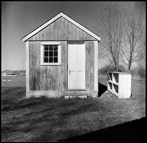 [12 Exterior Views and Details of Wooden Shed, Essex School, Essex, Connecticut], Walker Evans (American, St. Louis, Missouri 1903–1975 New Haven, Connecticut), Film negative