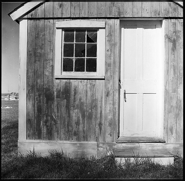 [12 Exterior Views and Details of Wooden Shed, Essex School, Essex, Connecticut], Walker Evans (American, St. Louis, Missouri 1903–1975 New Haven, Connecticut), Film negative