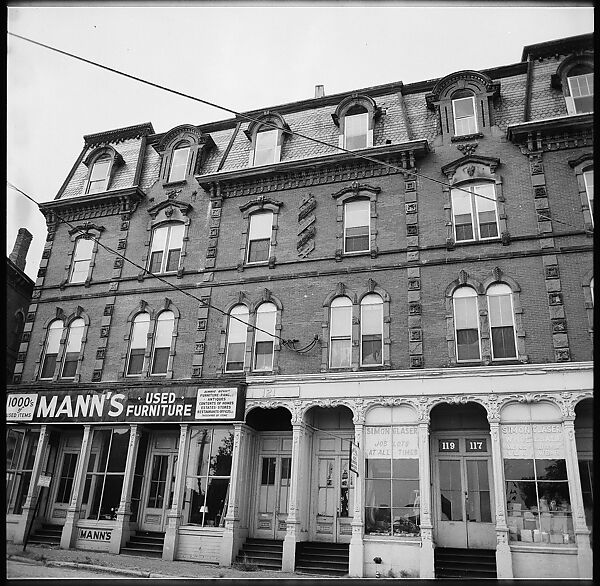 [12 Views of Building Facades and Signs], Walker Evans (American, St. Louis, Missouri 1903–1975 New Haven, Connecticut), Film negative