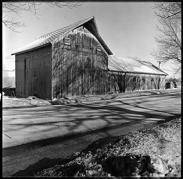 [12 Views of Barn and Dock Pilings], Walker Evans (American, St. Louis, Missouri 1903–1975 New Haven, Connecticut), Film negative