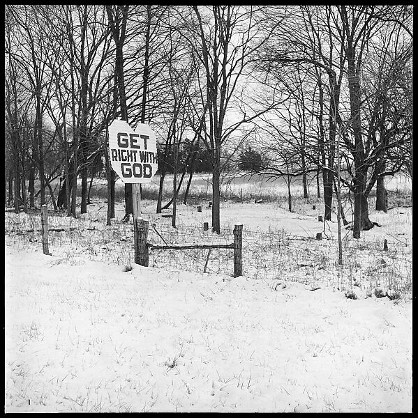 [30 Views of Roadside Architecture, Signs, Mennonite Horse and Carriage, Allensville, Kentucky (and Vicinity)], Walker Evans (American, St. Louis, Missouri 1903–1975 New Haven, Connecticut), Film negative