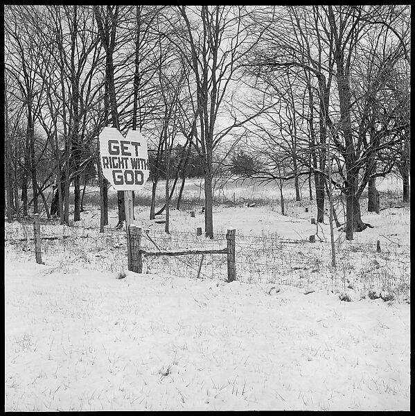 [30 Views of Roadside Architecture, Signs, Mennonite Horse and Carriage, Allensville, Kentucky (and Vicinity)], Walker Evans (American, St. Louis, Missouri 1903–1975 New Haven, Connecticut), Film negative