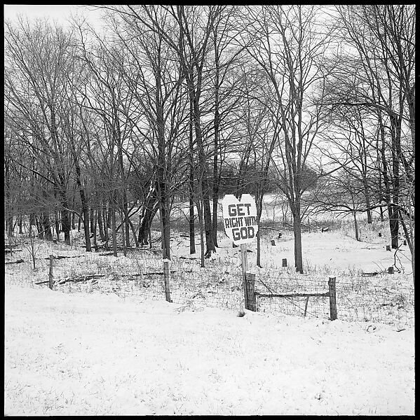 [30 Views of Roadside Architecture, Signs, Mennonite Horse and Carriage, Allensville, Kentucky (and Vicinity)], Walker Evans (American, St. Louis, Missouri 1903–1975 New Haven, Connecticut), Film negative