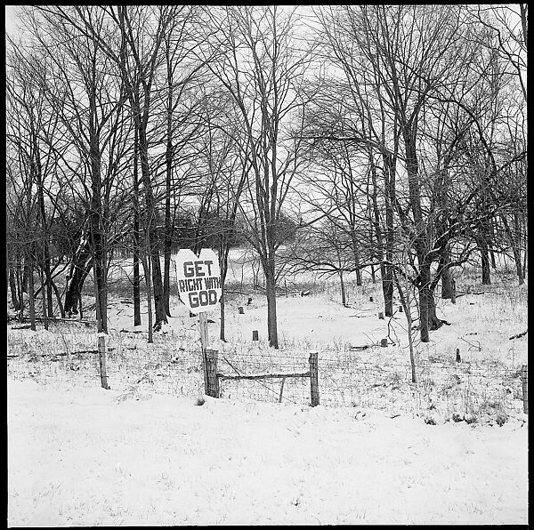[30 Views of Roadside Architecture, Signs, Mennonite Horse and Carriage, Allensville, Kentucky (and Vicinity)], Walker Evans (American, St. Louis, Missouri 1903–1975 New Haven, Connecticut), Film negative