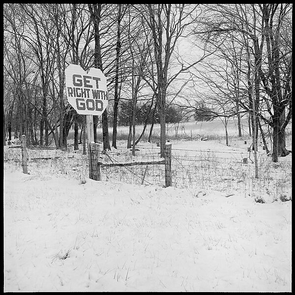 [30 Views of Roadside Architecture, Signs, Mennonite Horse and Carriage, Allensville, Kentucky (and Vicinity)], Walker Evans (American, St. Louis, Missouri 1903–1975 New Haven, Connecticut), Film negative