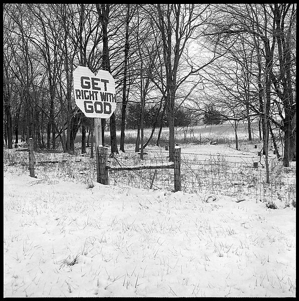 [30 Views of Roadside Architecture, Signs, Mennonite Horse and Carriage, Allensville, Kentucky (and Vicinity)], Walker Evans (American, St. Louis, Missouri 1903–1975 New Haven, Connecticut), Film negative