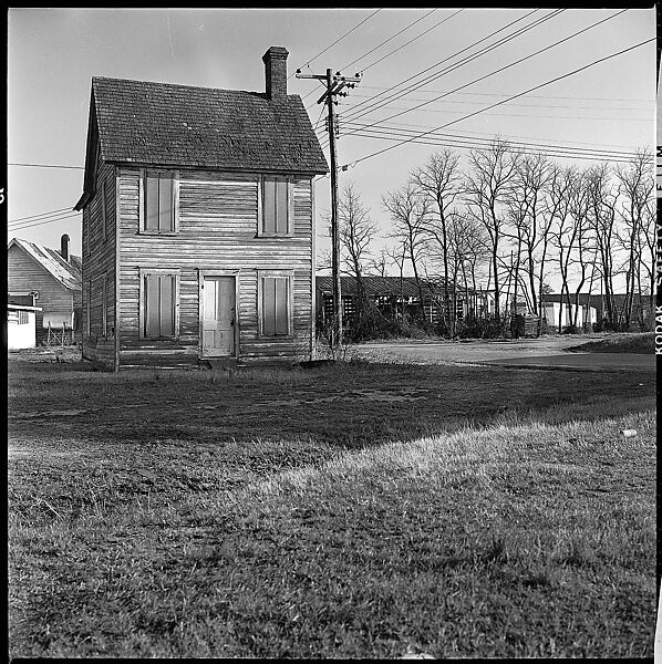 [48 Architectural Views from Yale School of Art Field Trip to Eastern Shore of Virginia], Walker Evans (American, St. Louis, Missouri 1903–1975 New Haven, Connecticut), Film negative