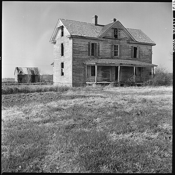 [48 Architectural Views from Yale School of Art Field Trip to Eastern Shore of Virginia], Walker Evans (American, St. Louis, Missouri 1903–1975 New Haven, Connecticut), Film negative