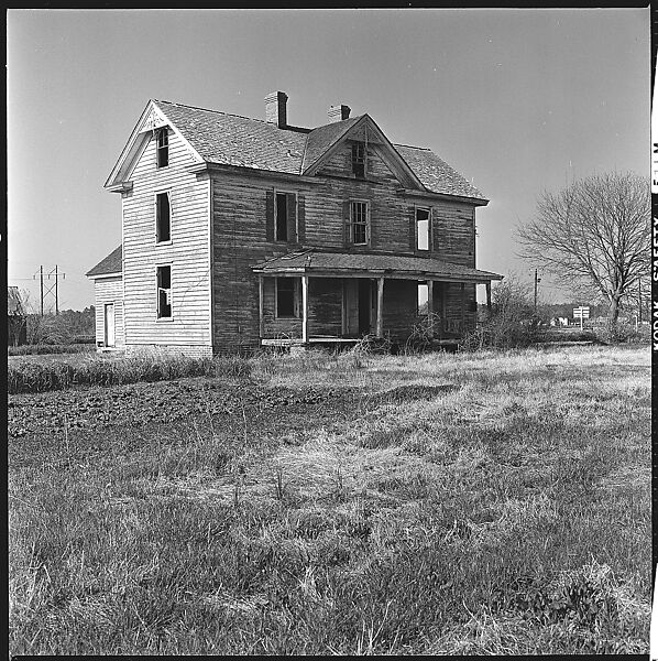 [48 Architectural Views from Yale School of Art Field Trip to Eastern Shore of Virginia], Walker Evans (American, St. Louis, Missouri 1903–1975 New Haven, Connecticut), Film negative