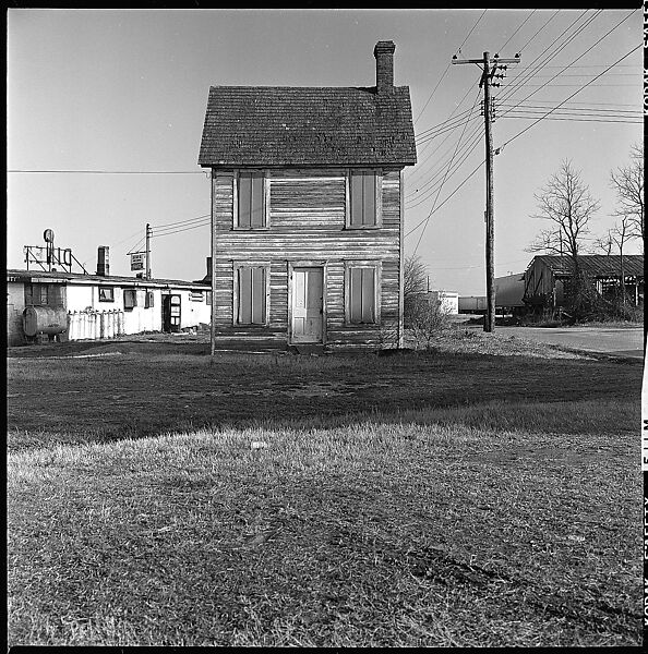 [48 Architectural Views from Yale School of Art Field Trip to Eastern Shore of Virginia], Walker Evans (American, St. Louis, Missouri 1903–1975 New Haven, Connecticut), Film negative