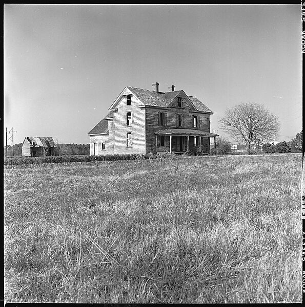 [48 Architectural Views from Yale School of Art Field Trip to Eastern Shore of Virginia], Walker Evans (American, St. Louis, Missouri 1903–1975 New Haven, Connecticut), Film negative