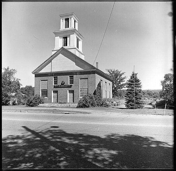 [36 Interior and Exterior Architectural Views, Vicinity of Hanover, New Hampshire], Walker Evans (American, St. Louis, Missouri 1903–1975 New Haven, Connecticut), Film negative