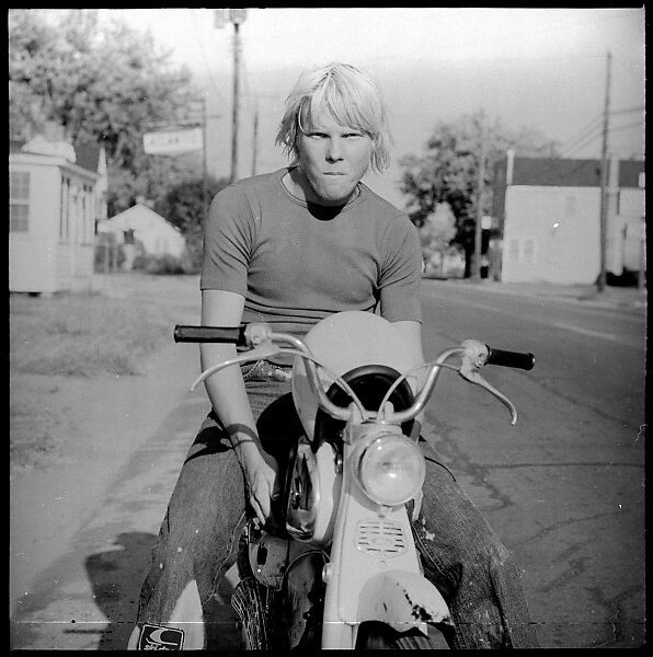 [7 Portraits of Unidentified Man on Motorcycle and Church Sign, Virginia], Walker Evans (American, St. Louis, Missouri 1903–1975 New Haven, Connecticut), Film negative