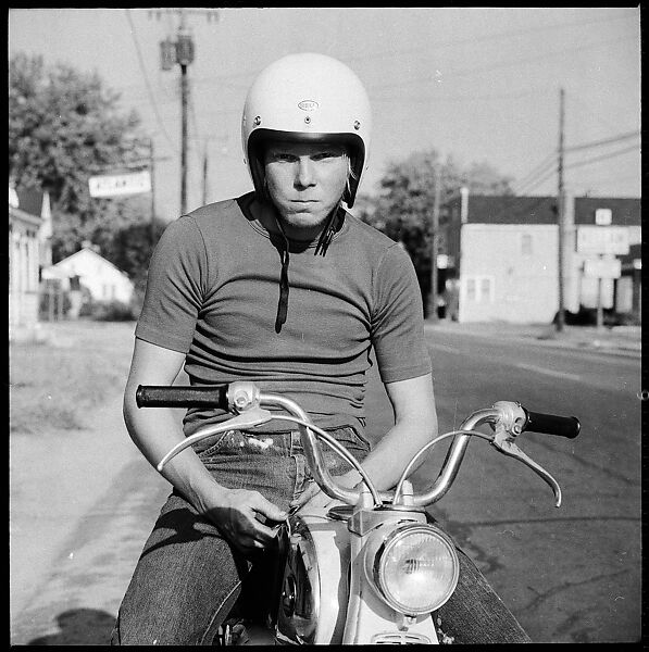 [7 Portraits of Unidentified Man on Motorcycle and Church Sign, Virginia], Walker Evans (American, St. Louis, Missouri 1903–1975 New Haven, Connecticut), Film negative