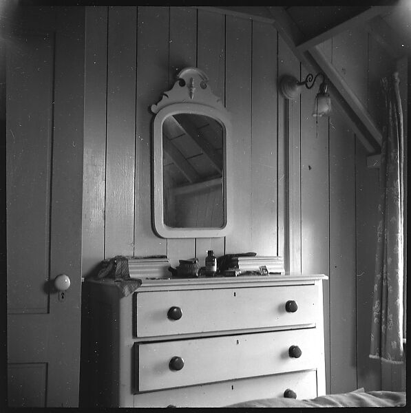 [3 Interior Views of Mrs. Henderson's Room], Walker Evans (American, St. Louis, Missouri 1903–1975 New Haven, Connecticut), Film negative