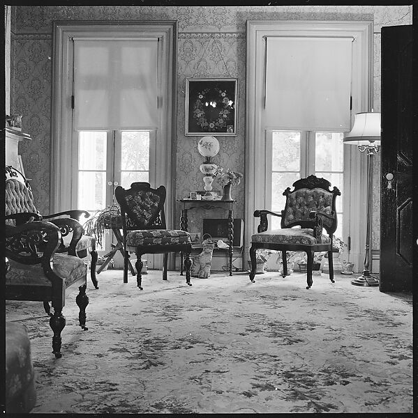 [23 Views of Victorian Interior, Oldwick, New Jersey], Walker Evans (American, St. Louis, Missouri 1903–1975 New Haven, Connecticut), Film negative