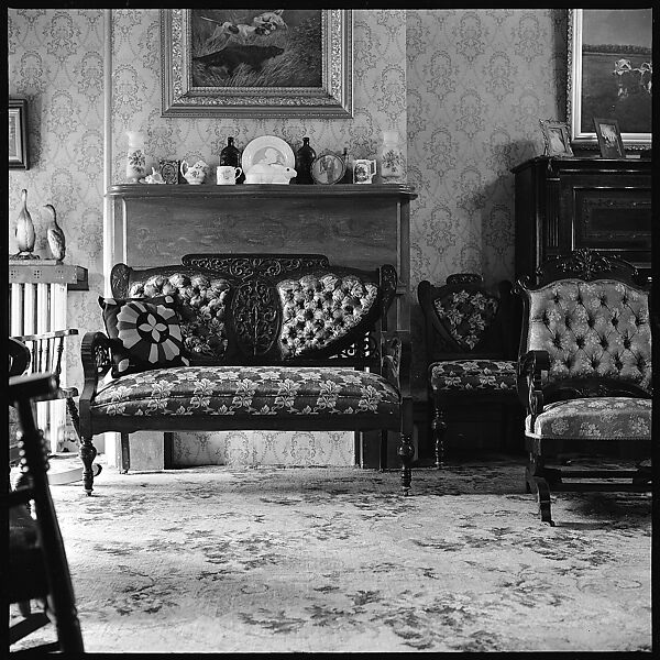 [23 Views of Victorian Interior, Oldwick, New Jersey], Walker Evans (American, St. Louis, Missouri 1903–1975 New Haven, Connecticut), Film negative