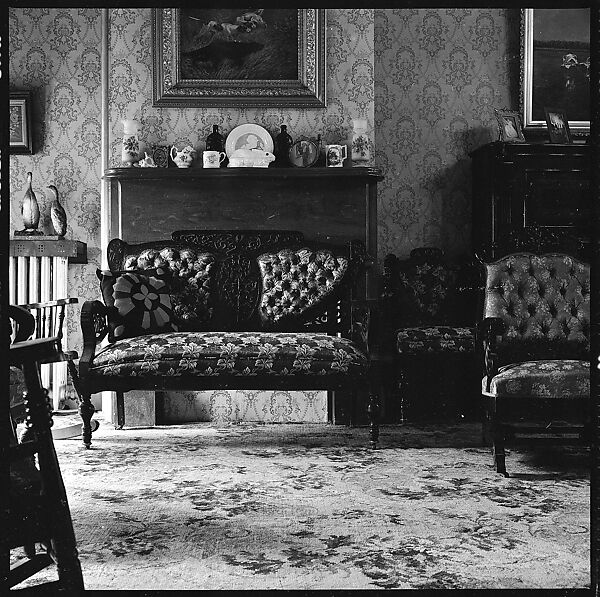[23 Views of Victorian Interior, Oldwick, New Jersey], Walker Evans (American, St. Louis, Missouri 1903–1975 New Haven, Connecticut), Film negative