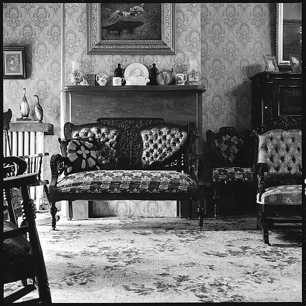 [23 Views of Victorian Interior, Oldwick, New Jersey], Walker Evans (American, St. Louis, Missouri 1903–1975 New Haven, Connecticut), Film negative