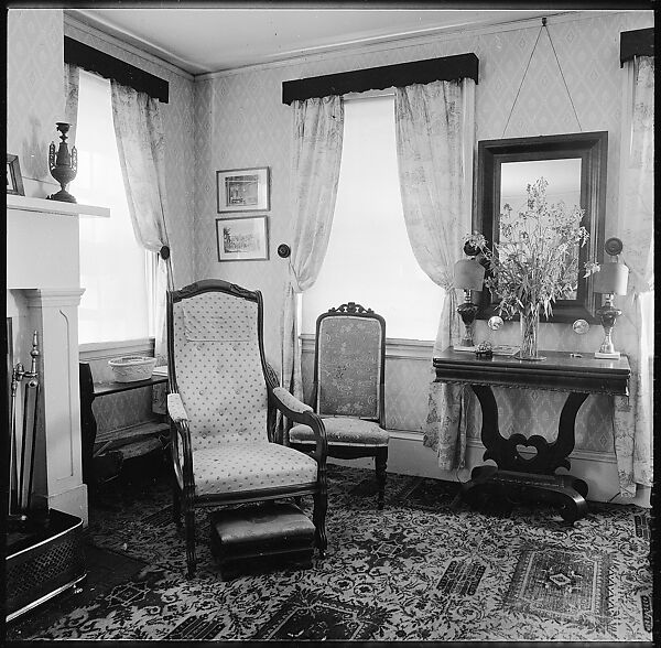 [6 Interior Views of Parlor], Walker Evans (American, St. Louis, Missouri 1903–1975 New Haven, Connecticut), Film negative