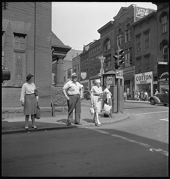 [18 Views of Pedestrians, Vicinity of Uniontown, Maryland], Walker Evans (American, St. Louis, Missouri 1903–1975 New Haven, Connecticut), Film negative