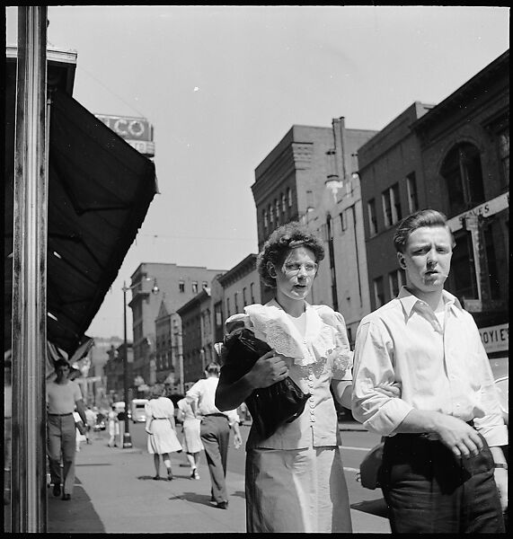 [18 Views of Pedestrians, Vicinity of Uniontown, Maryland], Walker Evans (American, St. Louis, Missouri 1903–1975 New Haven, Connecticut), Film negative