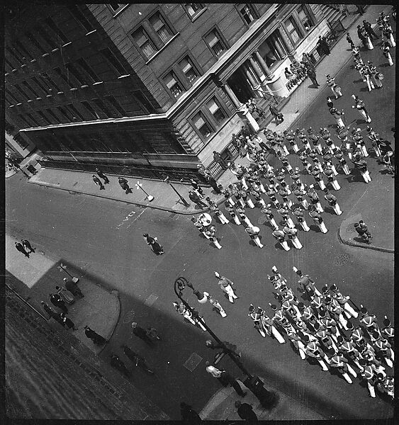 [8 Views of Parade in Greenwich Village, New York City], Walker Evans (American, St. Louis, Missouri 1903–1975 New Haven, Connecticut), Film negative