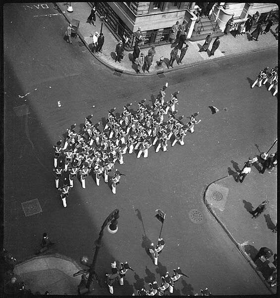 [8 Views of Parade in Greenwich Village, New York City], Walker Evans (American, St. Louis, Missouri 1903–1975 New Haven, Connecticut), Film negative