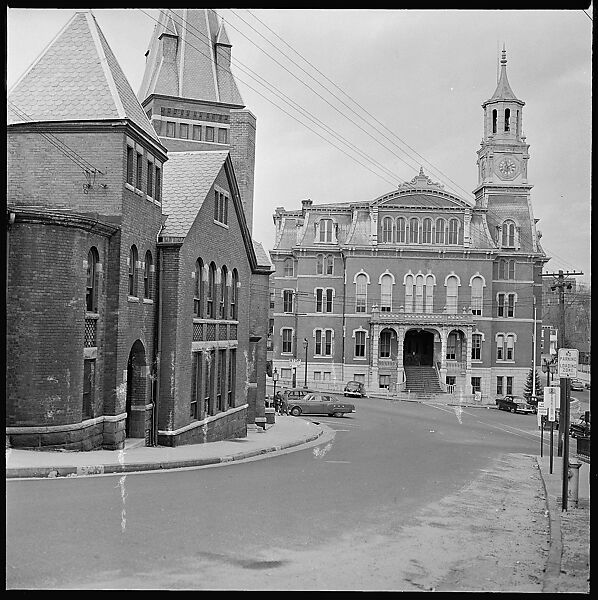 [8 Views of Architecture and Signage, Possibly Chicago], Walker Evans (American, St. Louis, Missouri 1903–1975 New Haven, Connecticut), Film negative